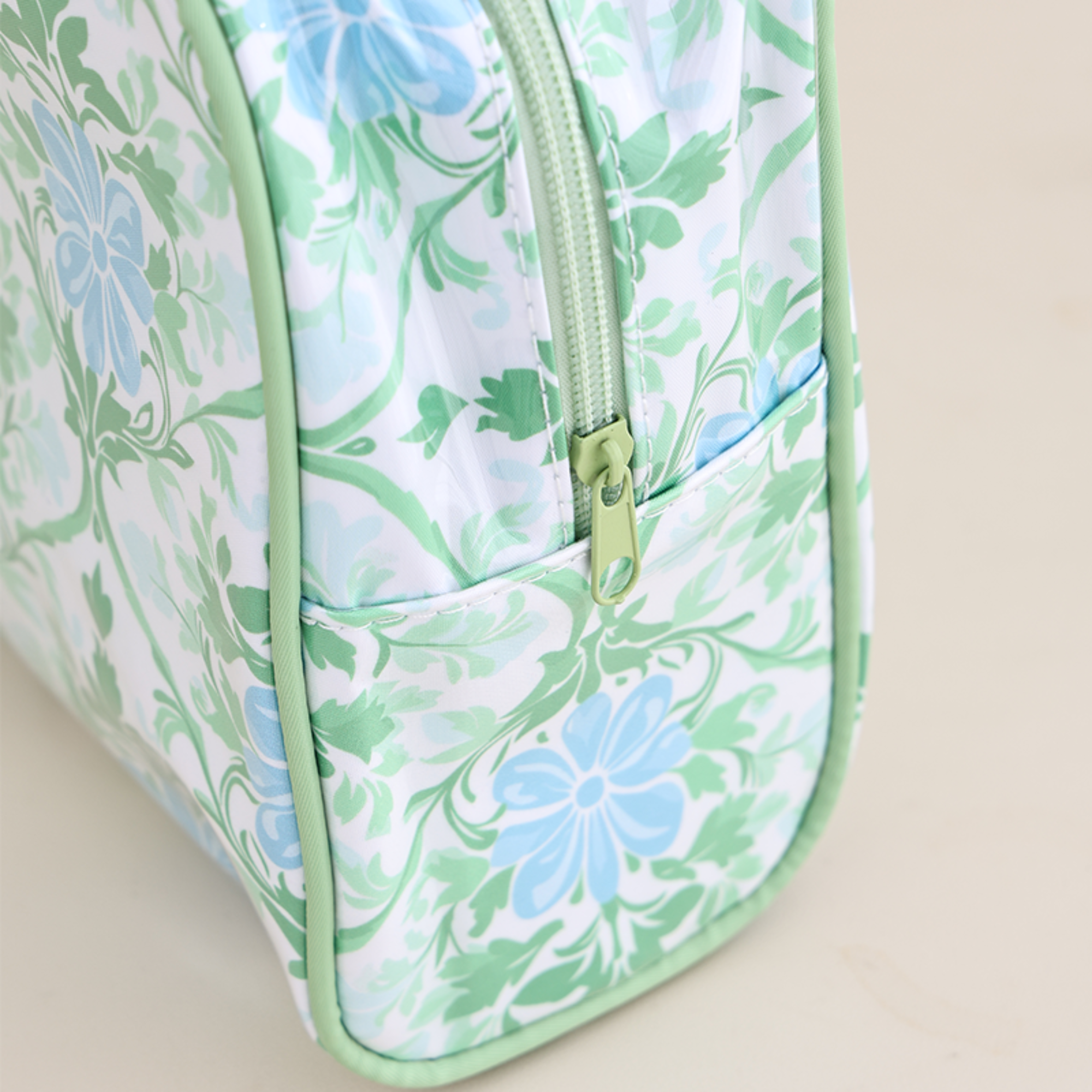 PVC Clear Coat Cosmetic Bag Make up Case Embroidery Blank