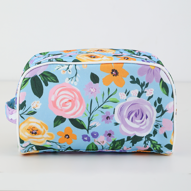 Canvas Cosmetic Case Makeup Bag