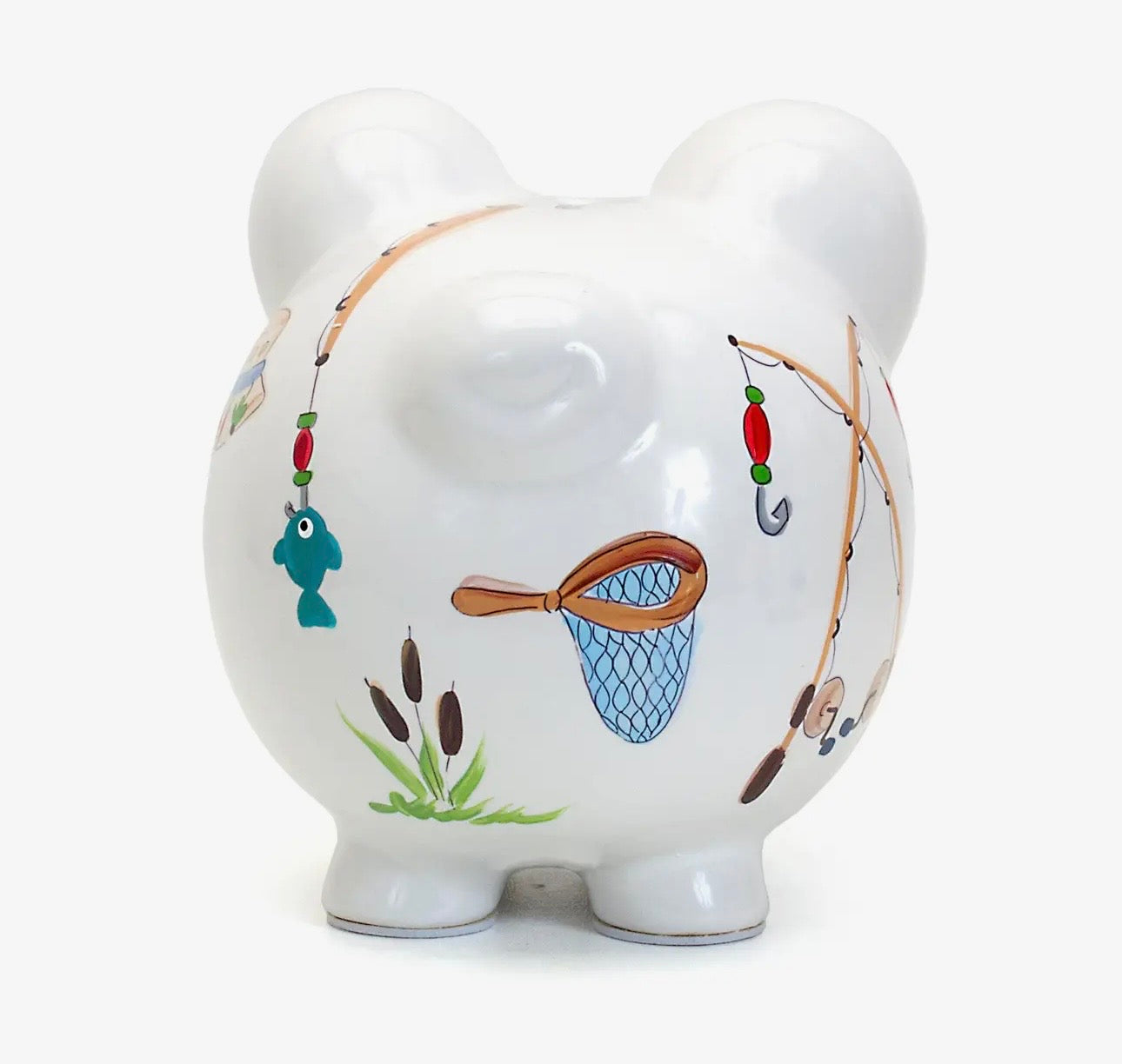 Gone Fishing Piggy Bank