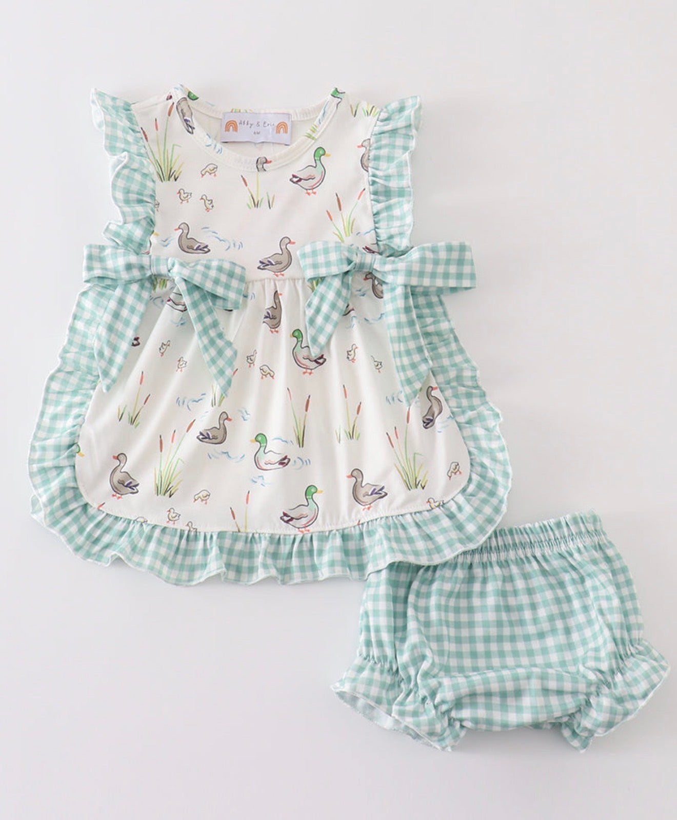 Sage Mallard Bloomer Set