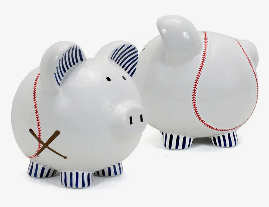 Baseball Piggy Bank