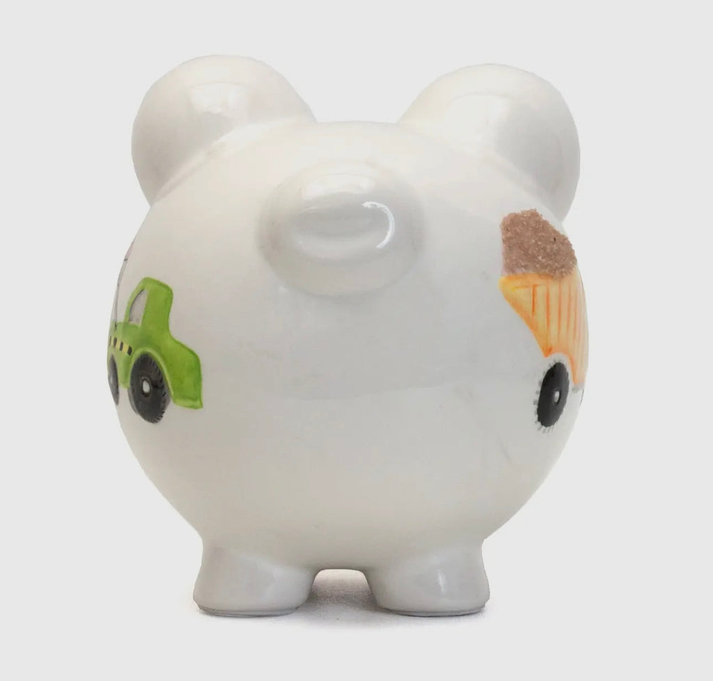Digger Dump Truck Piggy Bank