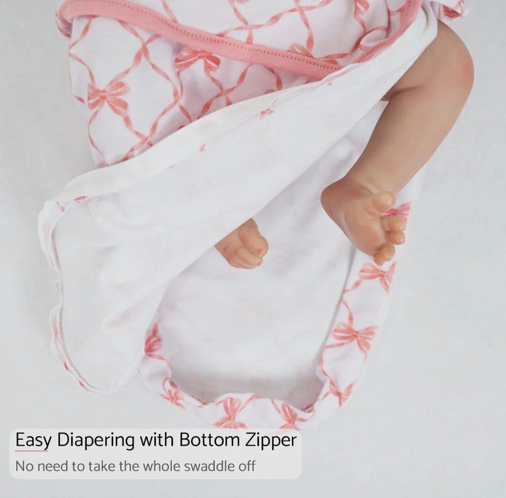 Beautiful Bows Sleep Swaddle