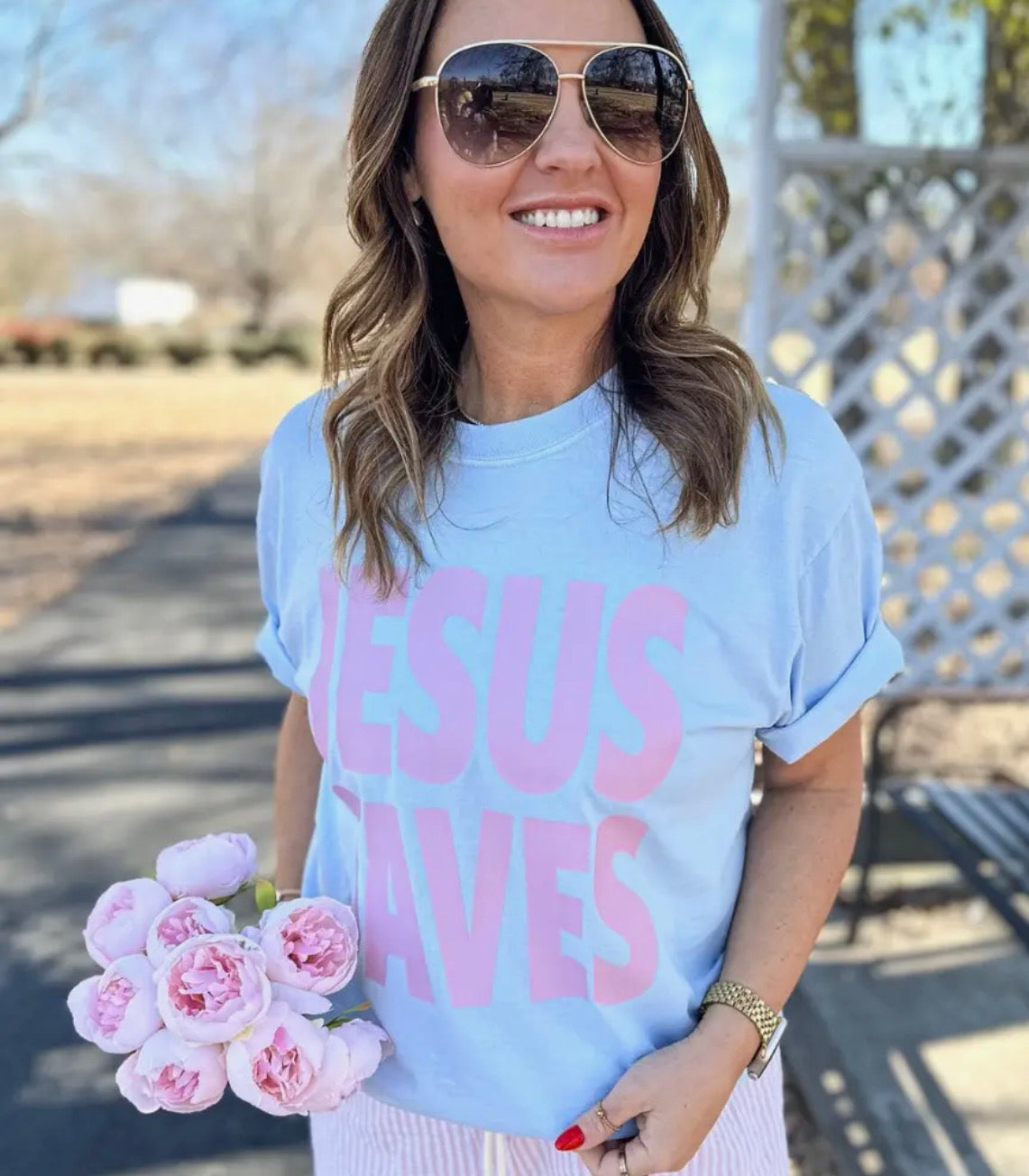 Jesus Saves CC Tee