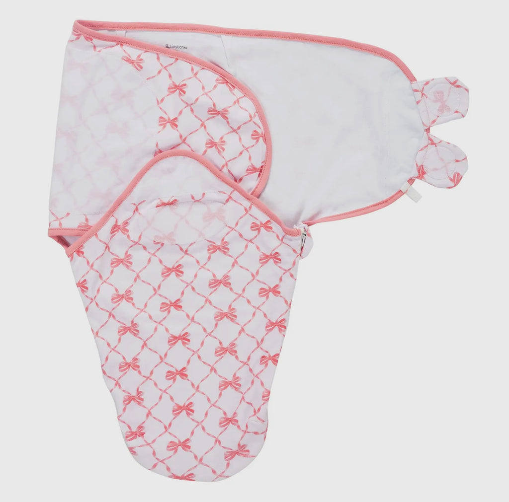 Beautiful Bows Sleep Swaddle