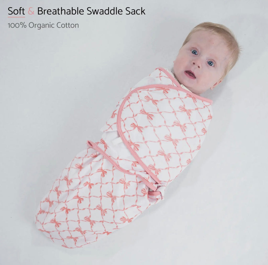 Beautiful Bows Sleep Swaddle