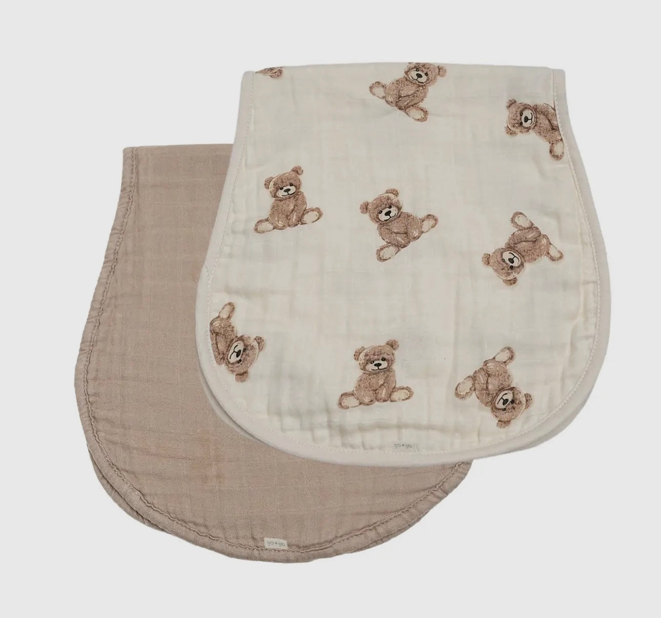 Bamboo Muslin Burp Cloth Set