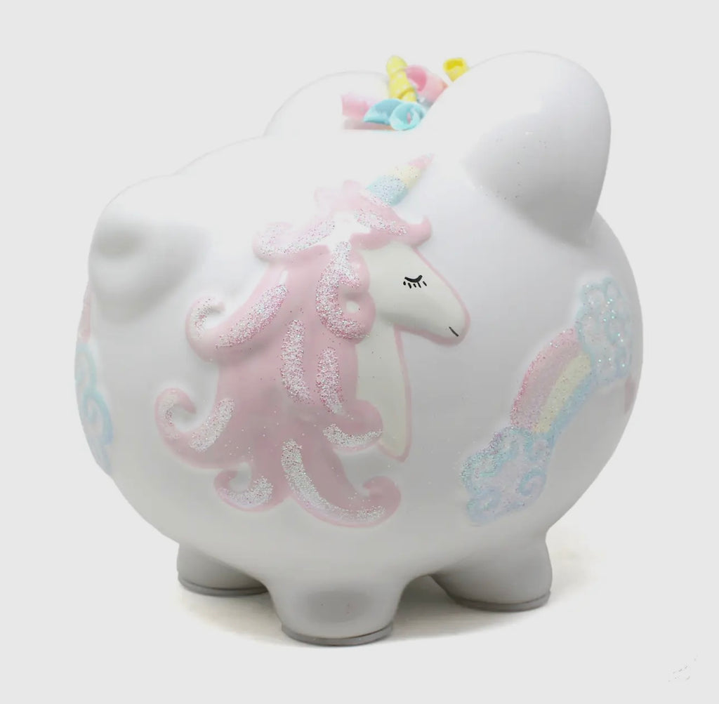 Unicorns and Rainbows Piggy Bank