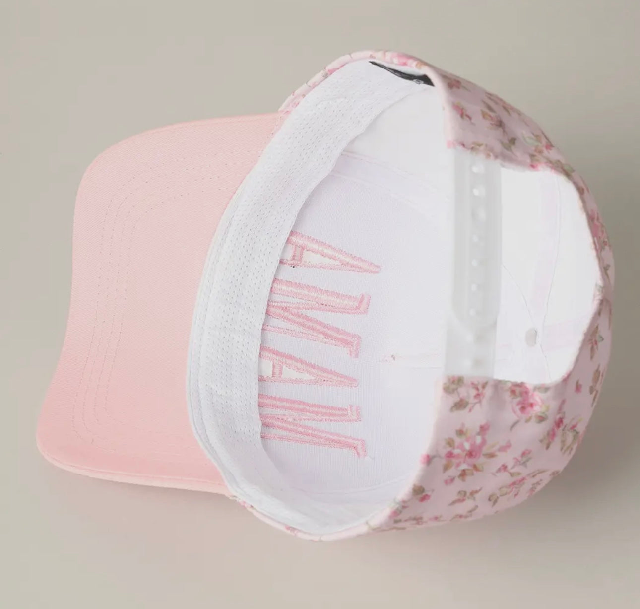 Pink Floral MAMA Hat