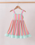 Rainbow Stripe Dress