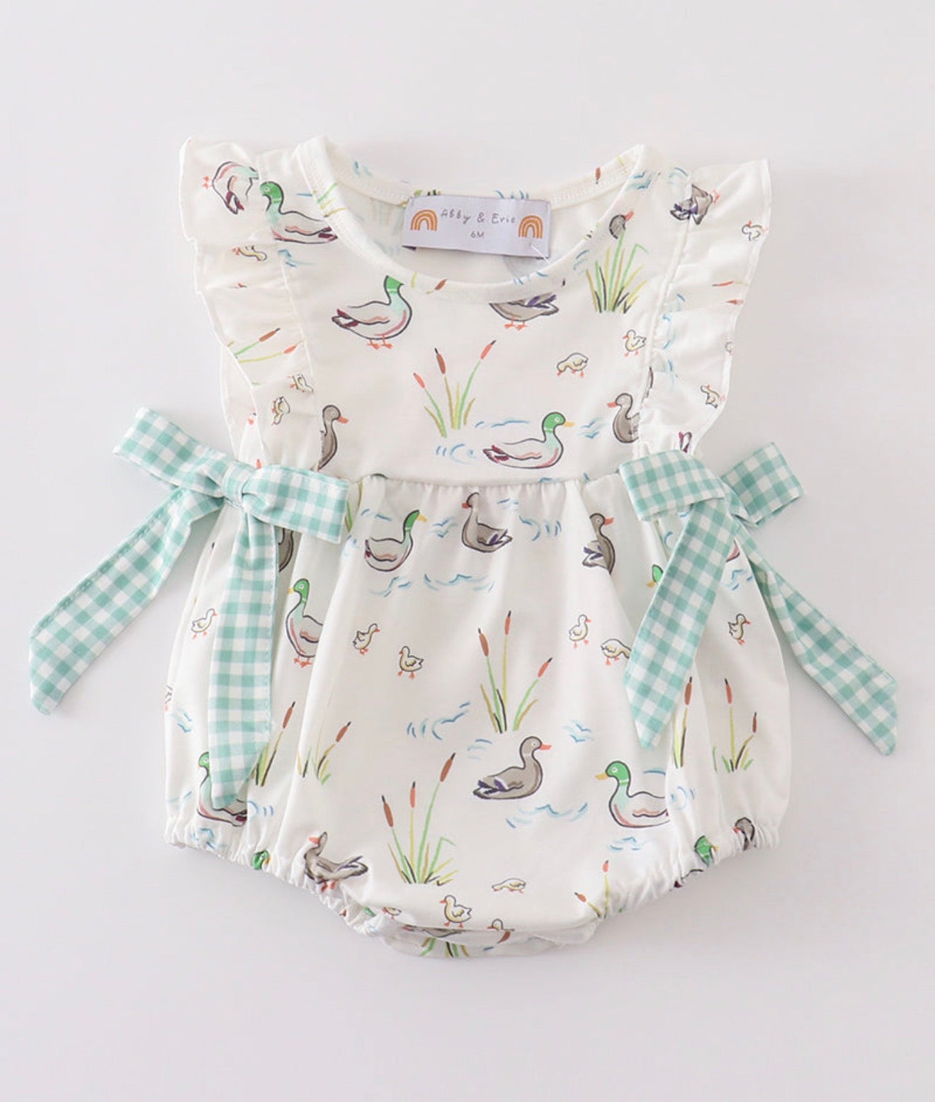 Sage Mallard Floral Bubble