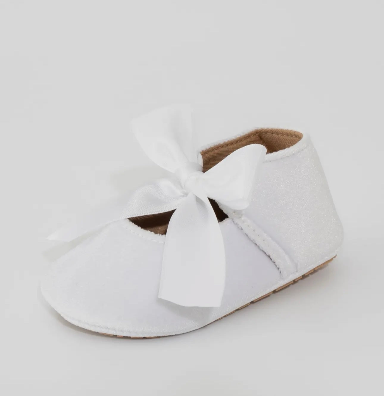 Velvet Ribbon Baby Shoe