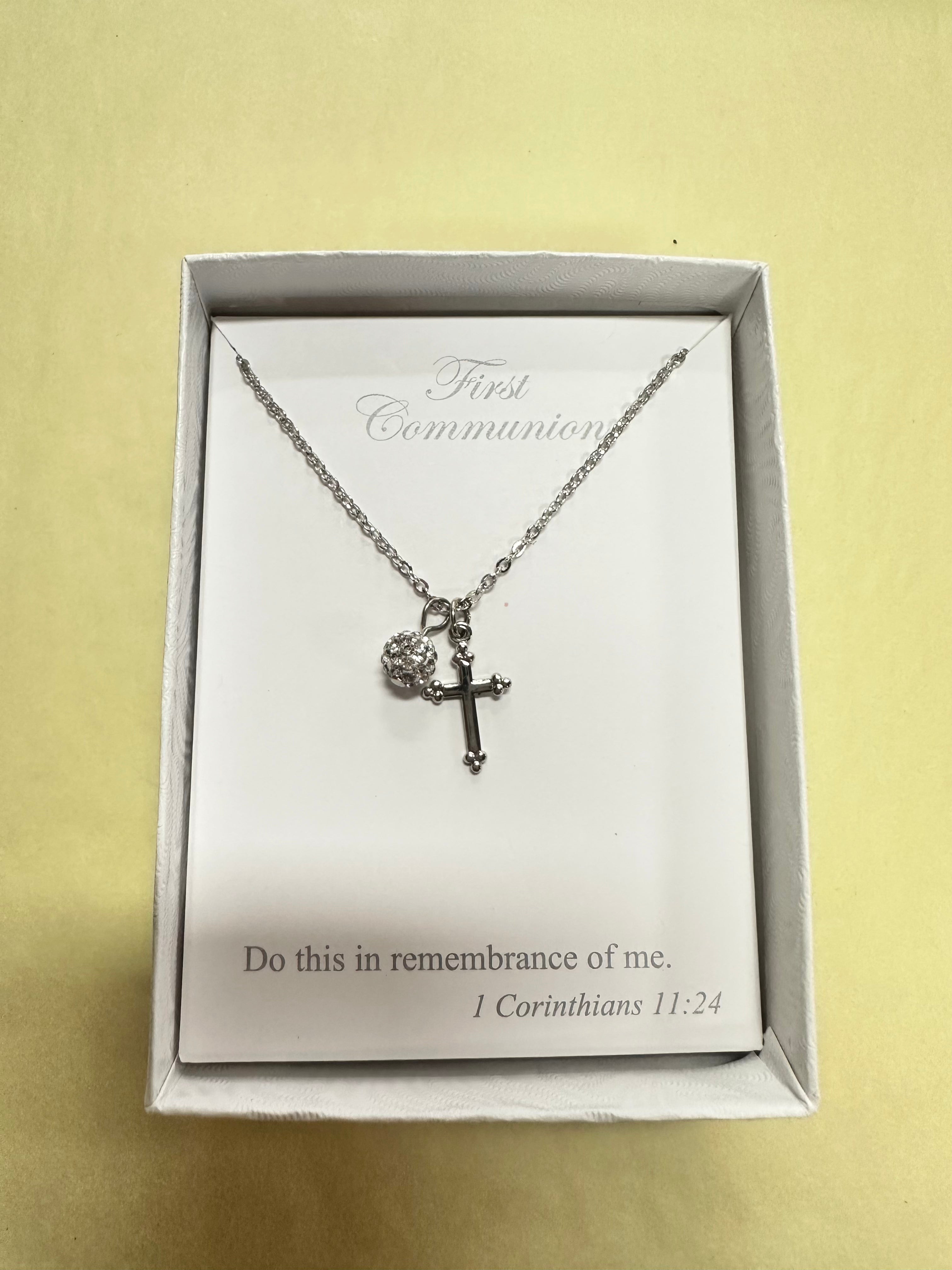 First Communion Necklace