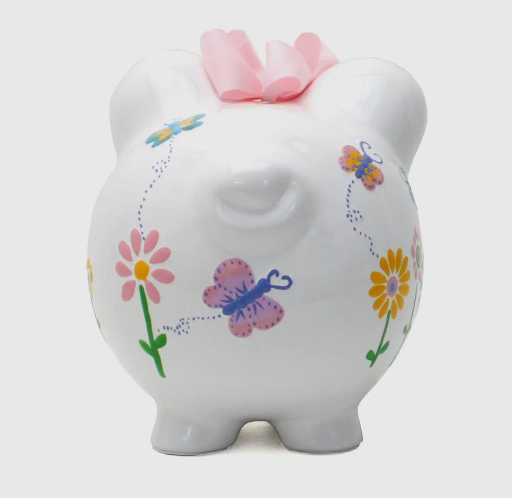 Flutterflies Piggy Bank