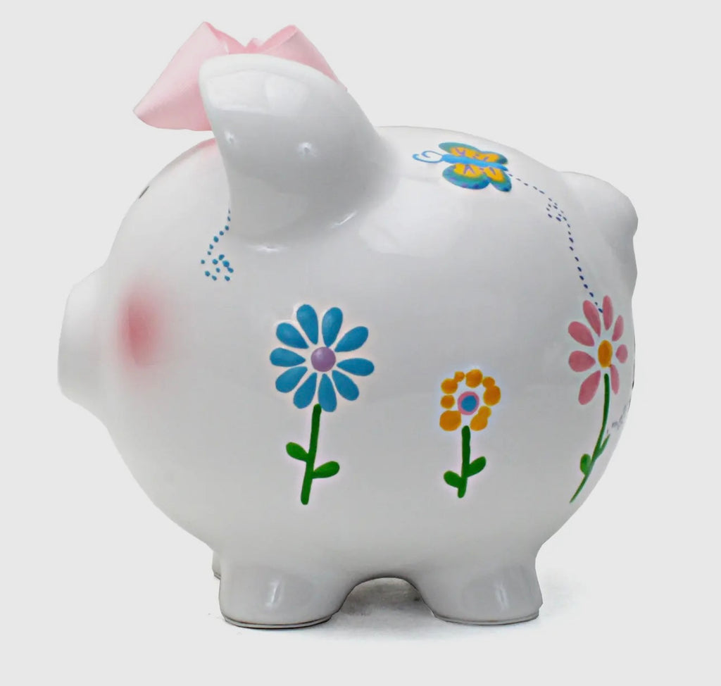Flutterflies Piggy Bank