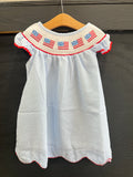 Seersucker Flag Dress