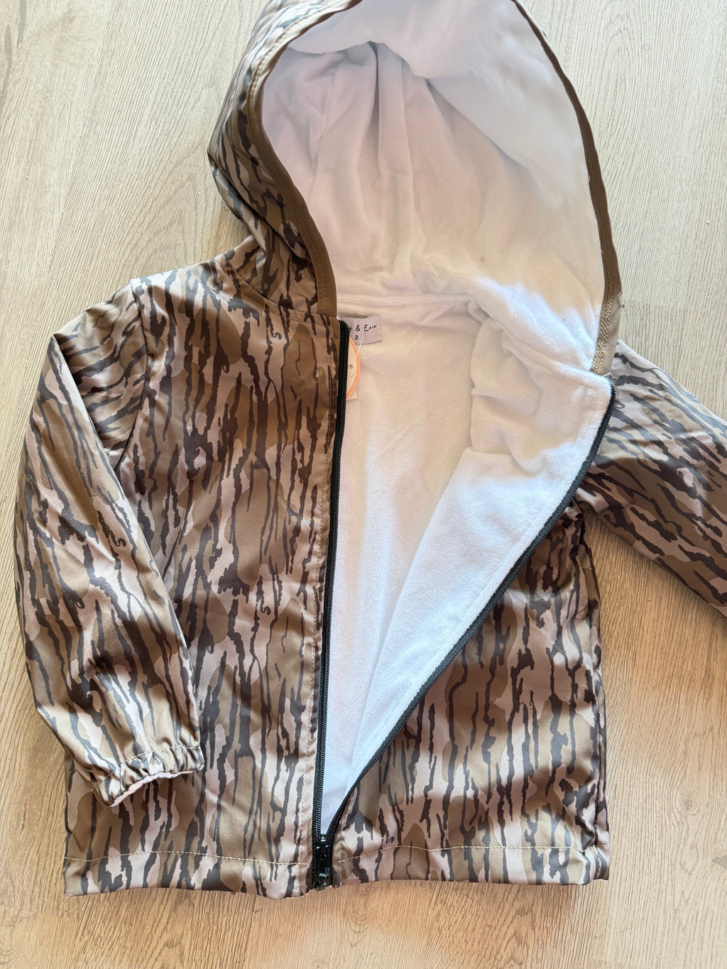 Camouflage Print Raincoat