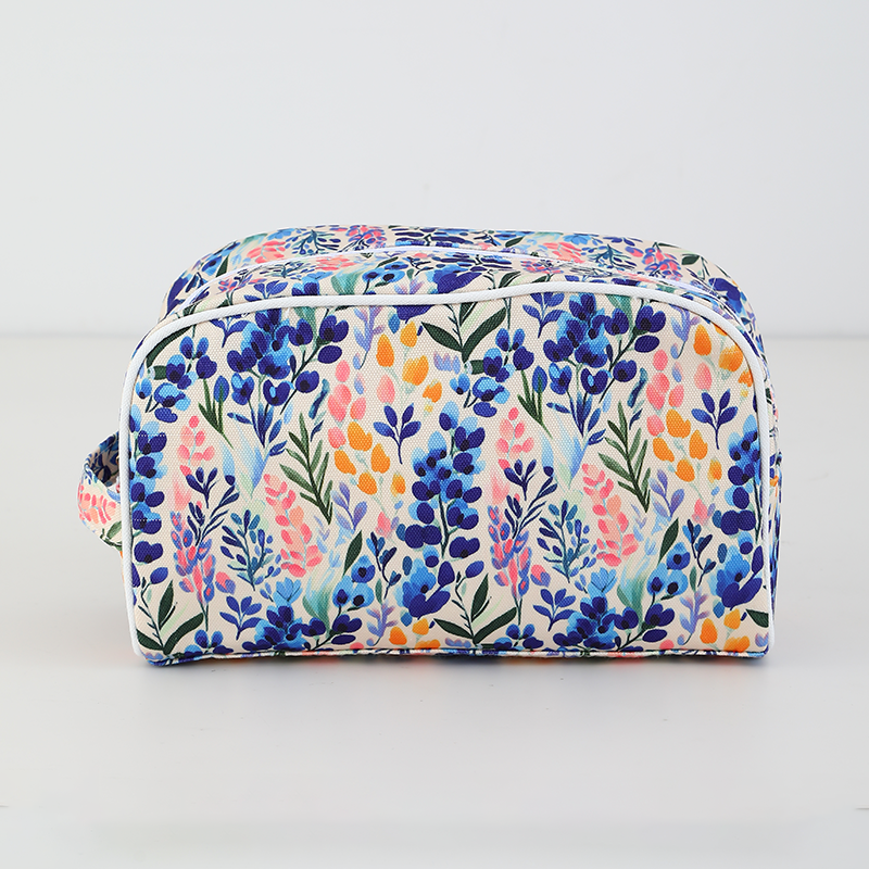 Canvas Cosmetic Case Makeup Bag