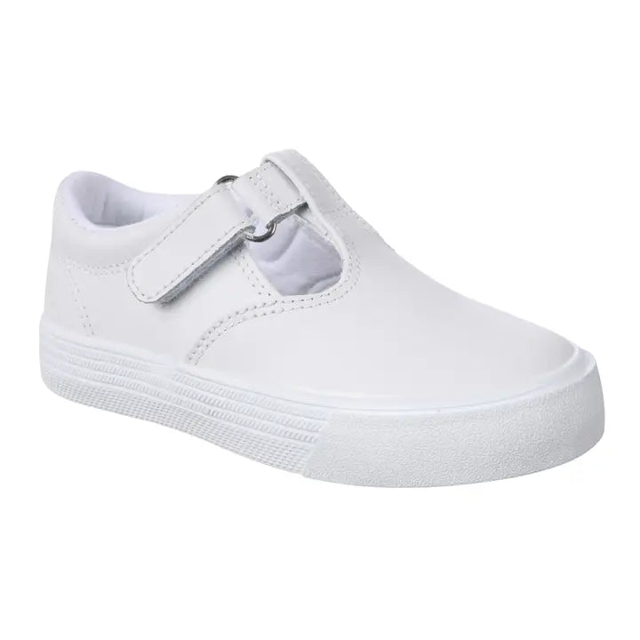 Kloe White Leather Shoe